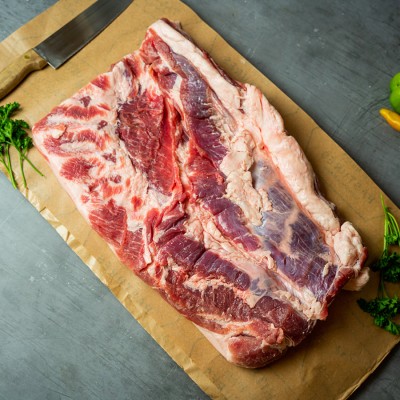 Свинина ребрышки мясные 900 г - купить в Елизаветино